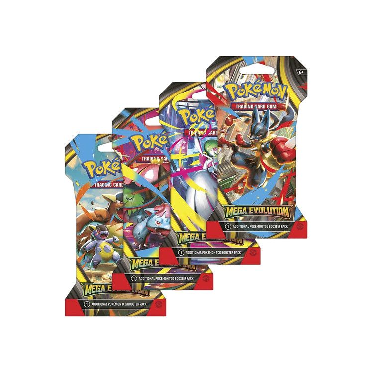 Pokémon Mega Evolution Sleeved Booster (1 Pack)