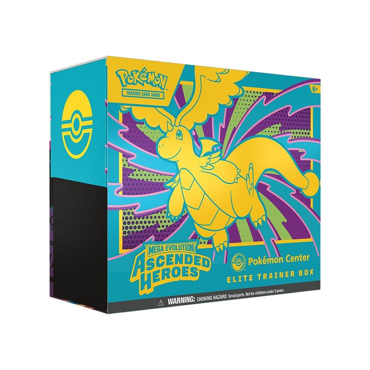 Pokémon Mega Evolution: Ascended Heroes Pokémon Center Elite Trainer Box