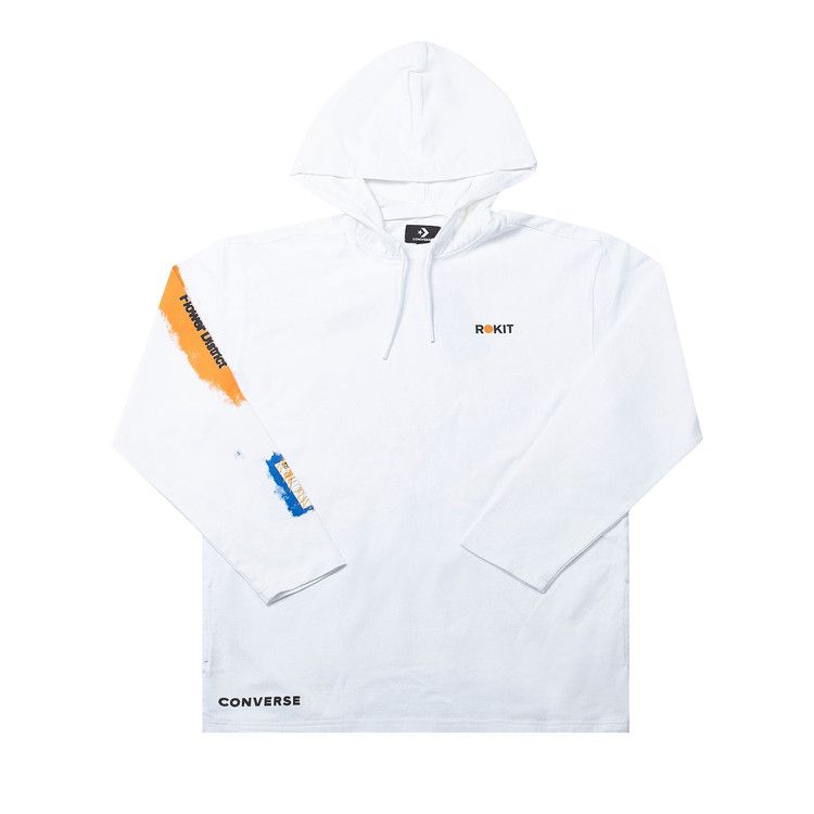 Converse x ROKIT Hoodie 'White'