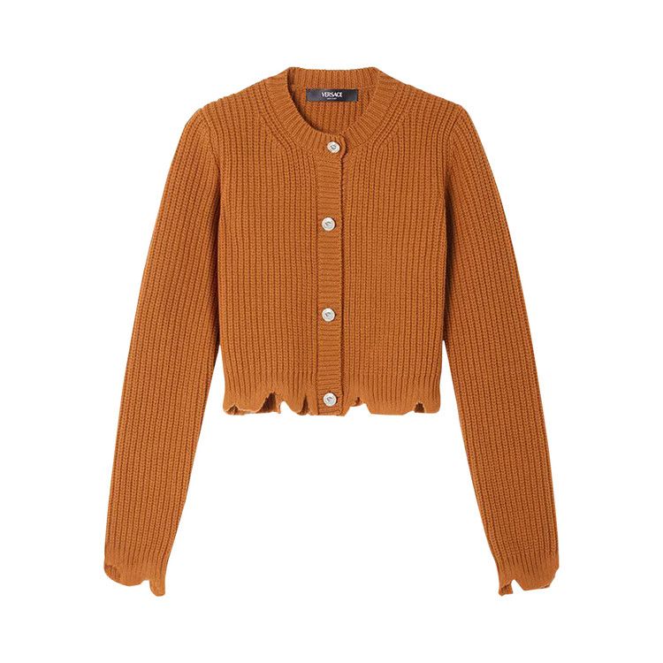 Versace Grunge Knit Sweater 'Caramel'