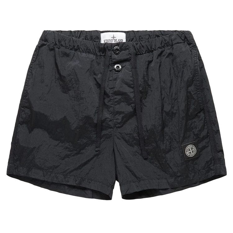 Stone Island Nylon Metal Beach Shorts 'Black'