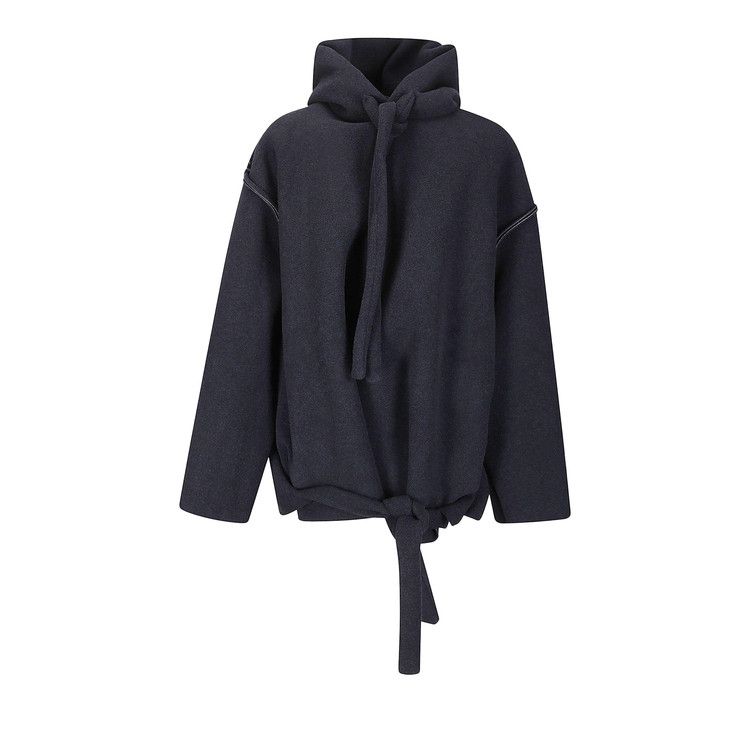 Ottolinger Felted Scuba Anorak 'Black'