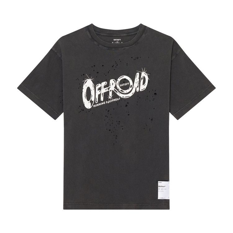 SATISFY MothTech Offroad T-Shirt 'Aged Black'