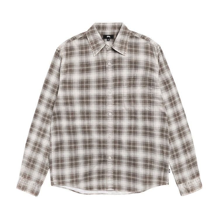 Stussy Dax Printed Shirt 'Brown'