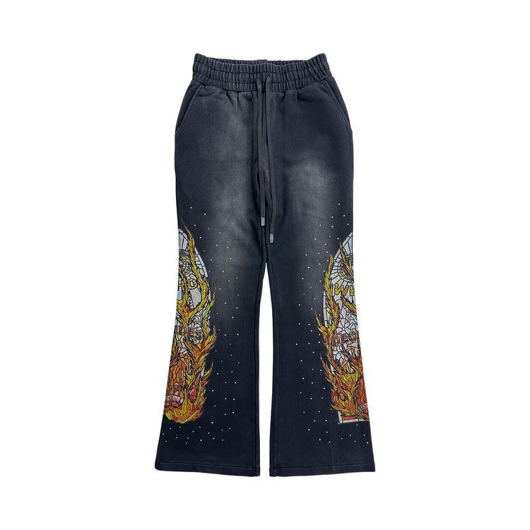 Who Decides War Flame Glass Hardware Sweatpant 'Coal'