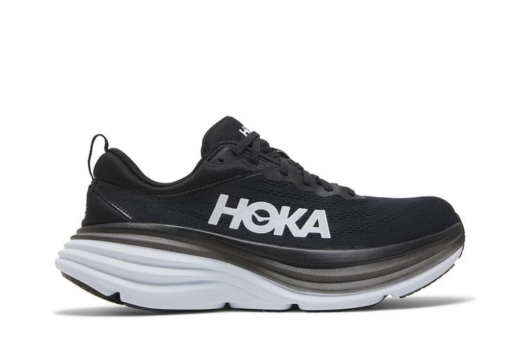 HOKA Bondi 8 'Black White'