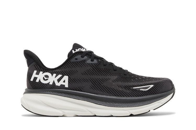 HOKA Clifton 9 'Black White'