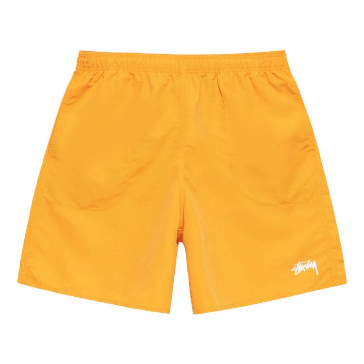 Stussy Stock Elastic Waistband Water Short 'Tangerine'