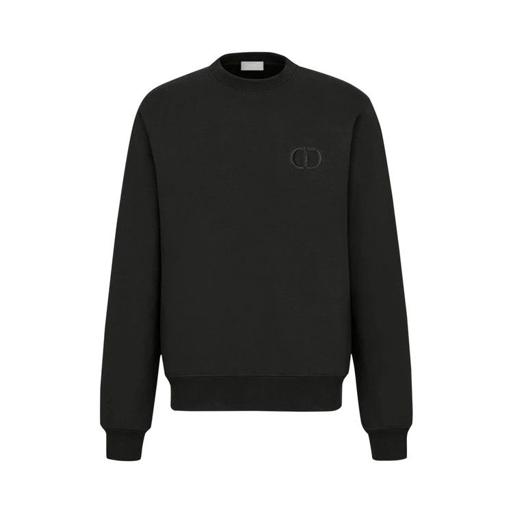 Dior CD Icon Crewneck Sweatshirt 'Black'