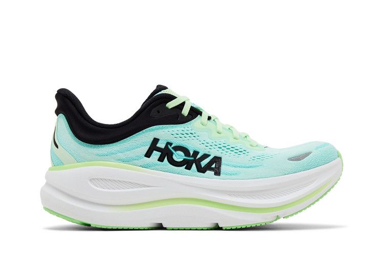 HOKA Bondi 9 'Luna Moth Blue Spark'