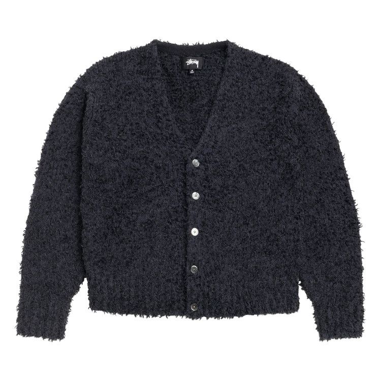 Stussy Textured Cardigan 'Black'