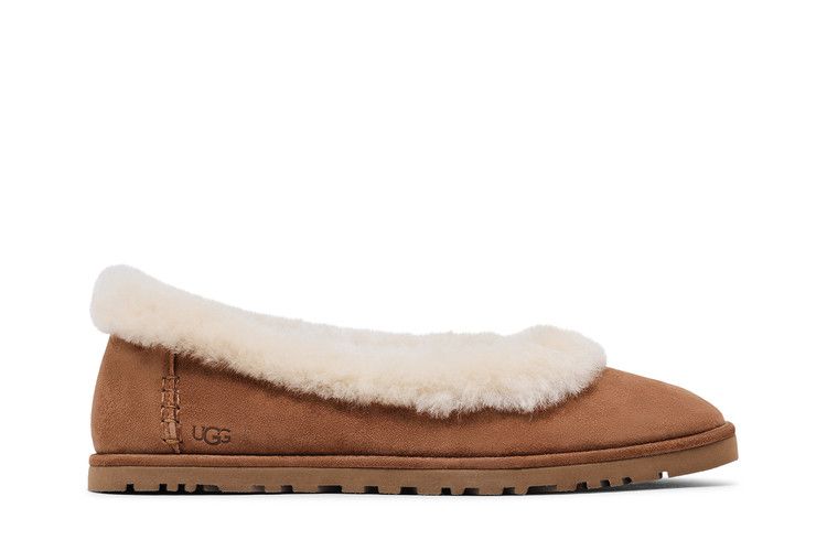 UGG Wmns Zora Ballet Flat 'Chestnut'