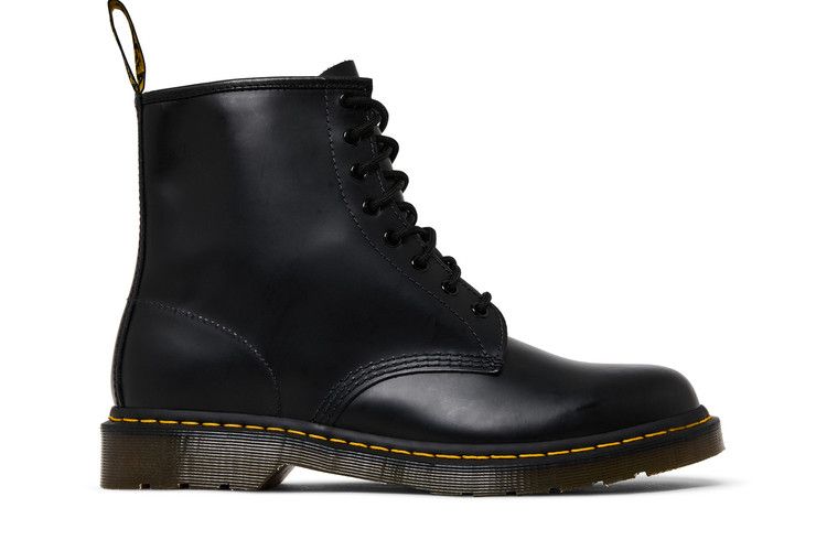 Dr. Martens 1460 Smooth Leather Lace Up Boot 'Black'
