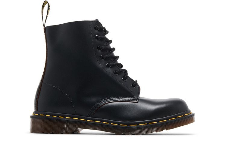 Dr. Martens 1460 Vintage Made In England Lace Up Boot 'Black Quilon'