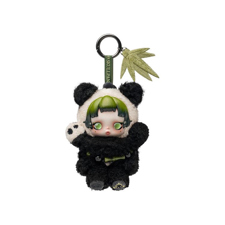 Pop Mart SKULLPANDA Lazy Panda Plush Doll Pendant 'Black'