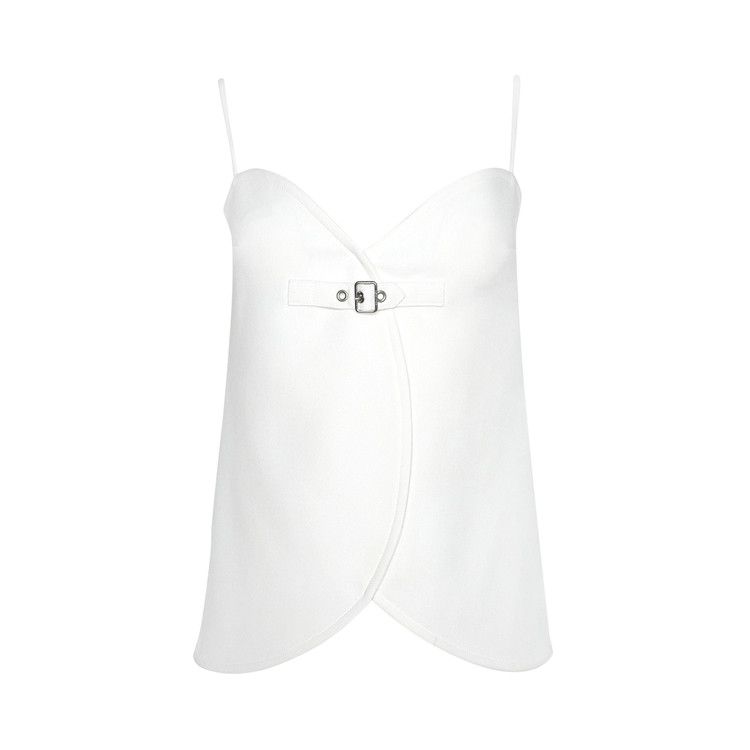 Courrèges Ellipse Twill Top 'Heritage White'
