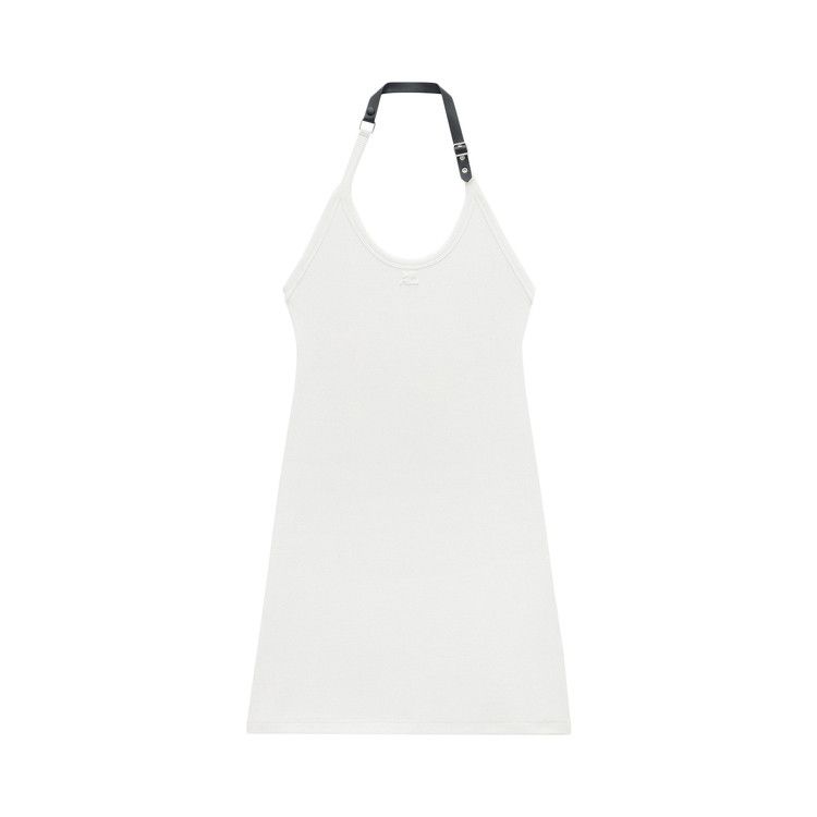 Courrèges Holistic Buckle 90's Ribs Long Dress 'Heritage White'