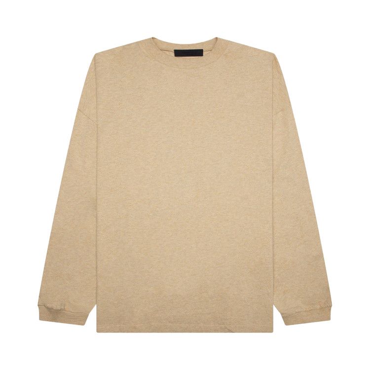 Fear of God Essentials Long-Sleeve Tee 'Gold Heather'