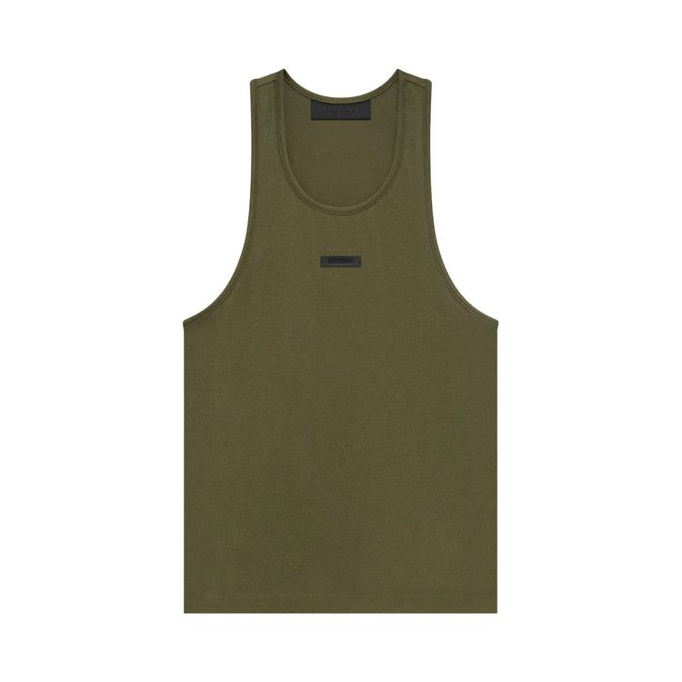 Fear of God Essentials Tri-Blend Tank Top 'Military'