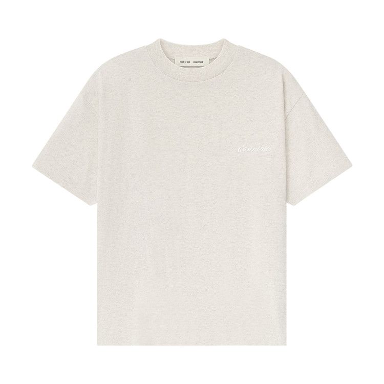 Fear of God Essentials Classic Short-Sleeve Tee 'Oatmeal Heather'