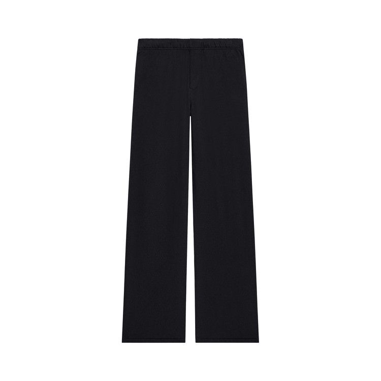 Courrèges Embroidered Fleece Sweatpants 'Black'