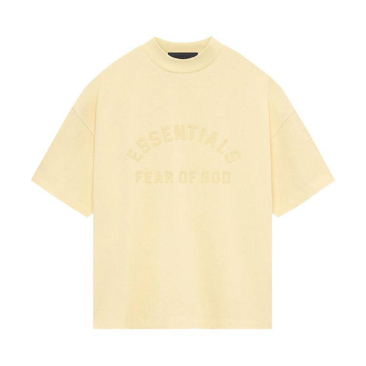 Fear of God Essentials Heavy Jersey Short-Sleeve Tee 'Garden Yellow'