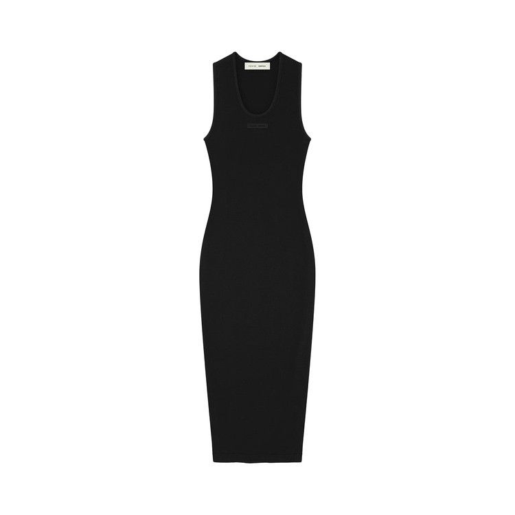 Fear of God Essentials Rib Tank Dress 'Jet Black'