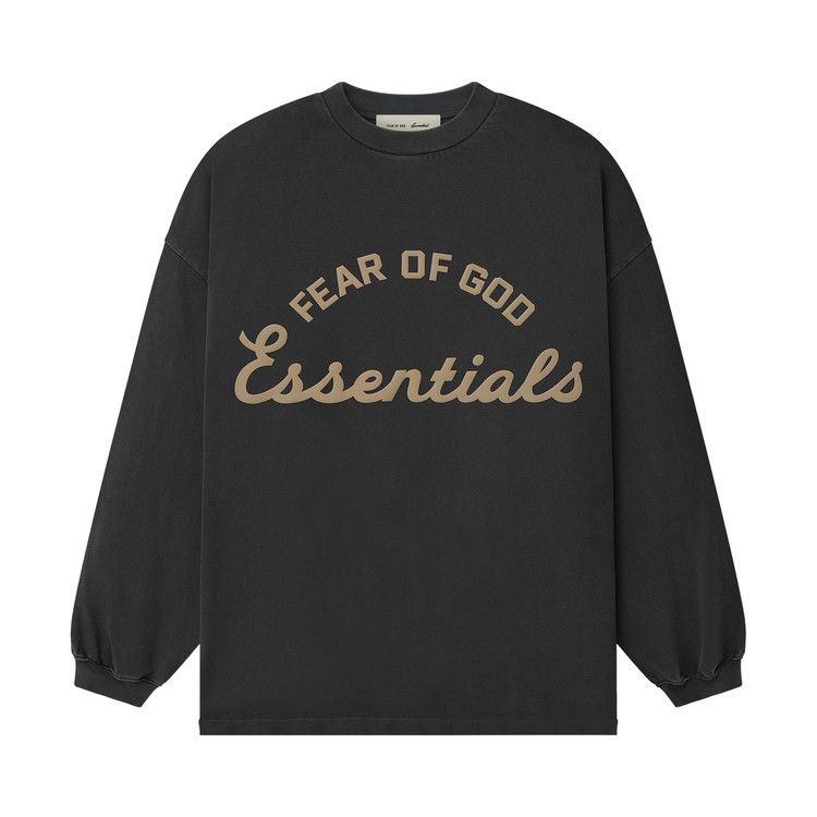 Fear of God Essentials 90's Long-Sleeve Tee 'Faded Iron Grey'