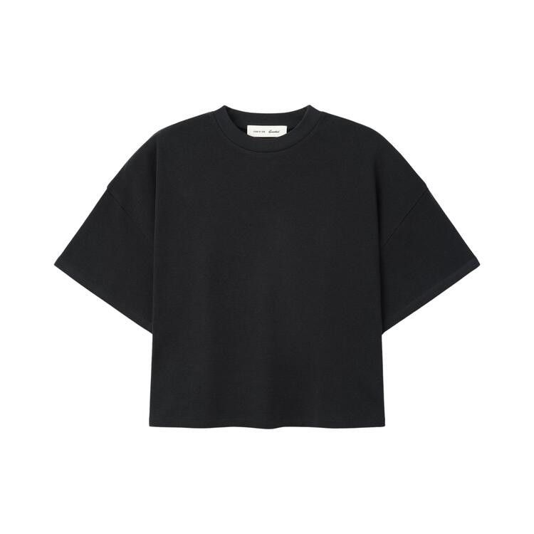 Fear of God Essentials Boxy Tee 'Vintage Black'