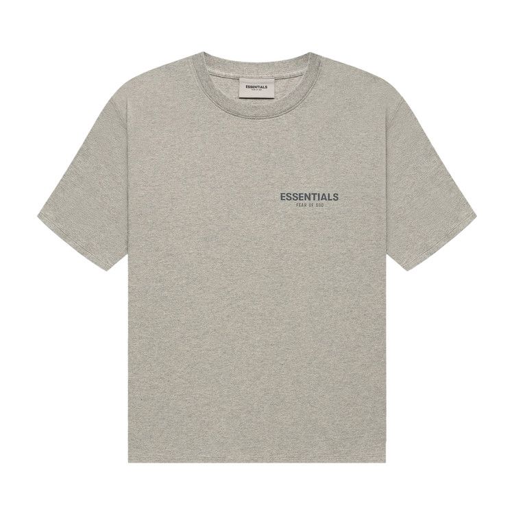 Fear of God Essentials Short-Sleeve Tee 'Dark Heather Oatmeal'