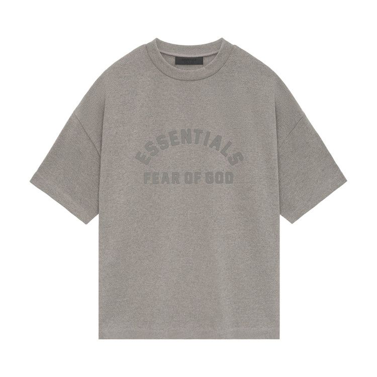 Fear of God Essentials Heavy Short-Sleeve Tee 'Heather Grey'
