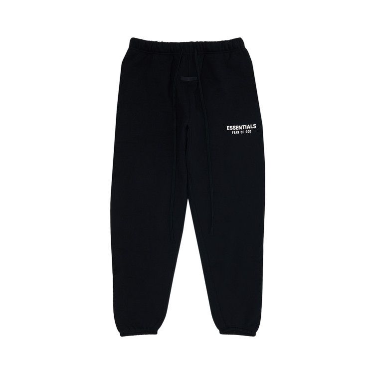 Fear of God Essentials Classic Fit Fleece Sweatpant 'Jet Black'