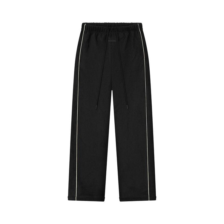 Fear of God Essentials Suede Fleece Signature Relaxed Pant 'Vintage Black'