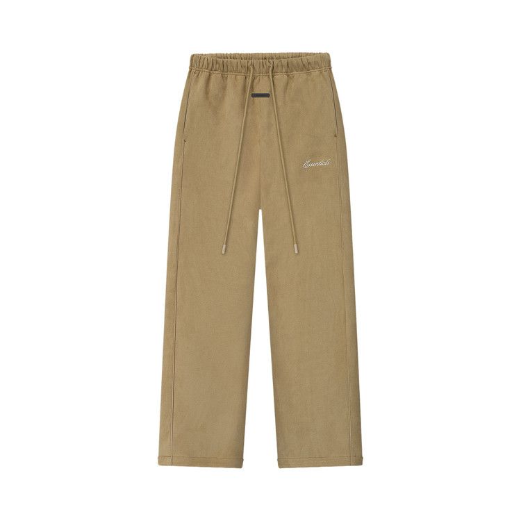 Fear of God Essentials Suede Fleece Signature Relaxed Pant 'Dune'