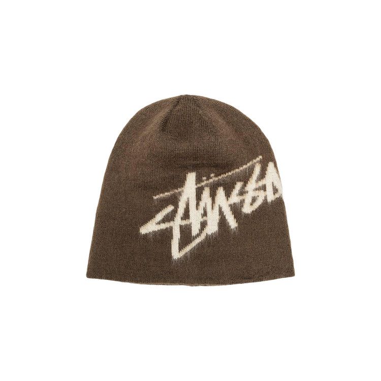 Stussy Brushed Out Stock Skullcap 'Brown'