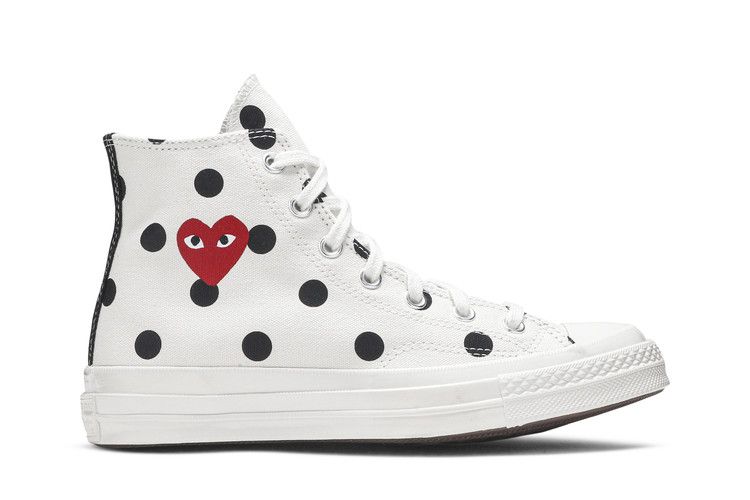 Comme des Garçons x Converse Chuck Taylor All Star 70 Hi 'White Polka Dot'