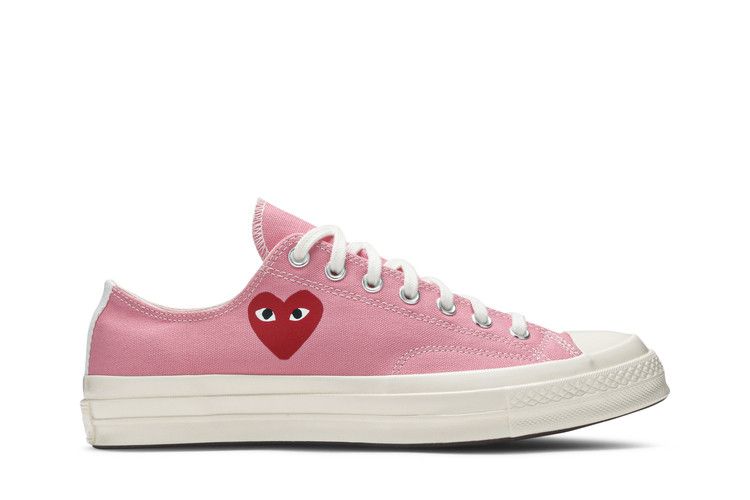 Comme des Garçons PLAY x Converse Chuck 70 Low 'Bright Pink'