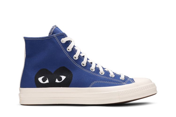 Comme des Garçons PLAY x Converse Chuck 70 High 'Blue Quartz'