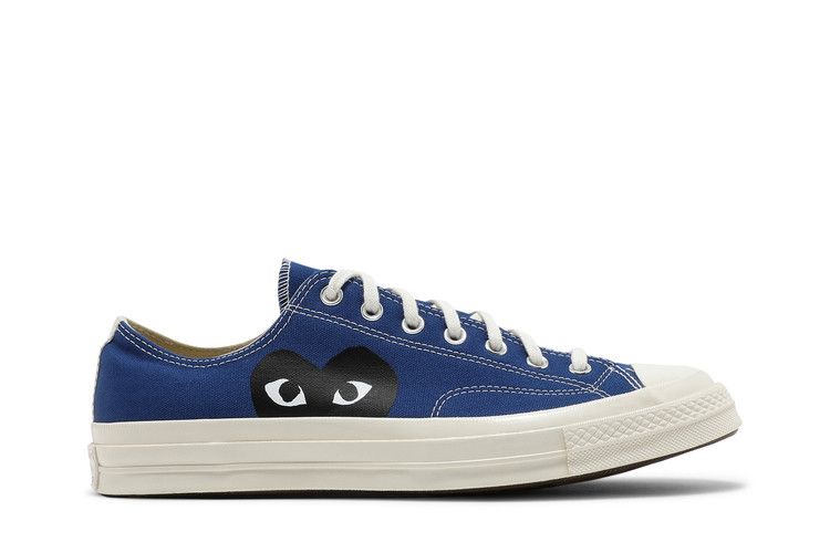 Comme des Garçons PLAY x Converse Chuck 70 Low 'Blue Quartz'