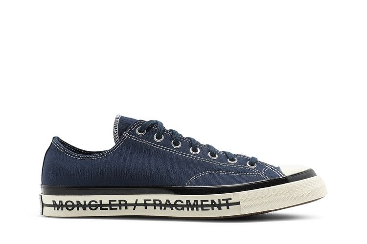 Fragment Design x Moncler x Converse Chuck 70 Low 'Insignia Blue'