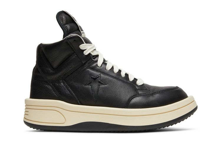 Rick Owens x Converse DRKSHDW TURBOWPN Mid 'Black Cloud Cream'