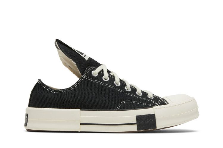 Rick Owens x Converse DRKSHDW DRKSTAR Chuck 70 Low 'Black'