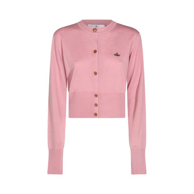 Vivienne Westwood Bea Cropped Cardigan 'Rose'