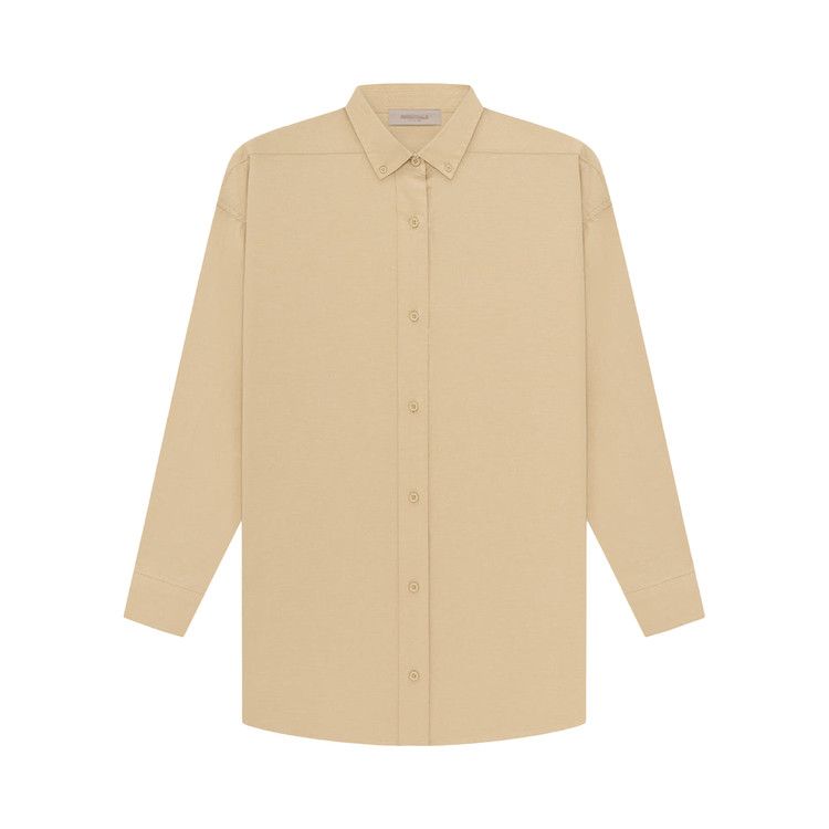 Fear of God Essentials Long-Sleeve Oxford 'Sand'