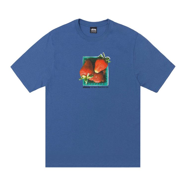 Stussy Berries Tee 'Blue'
