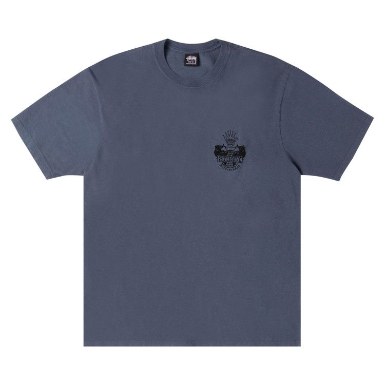 Stussy Built To Last Tee Pigment Dyed 'Navy'