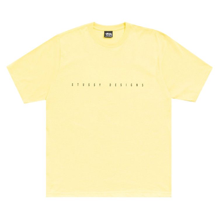 Stussy S Box Tee 'Lemon'