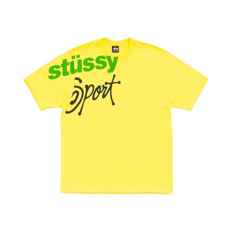Stussy Sport Tee 'Lemon'