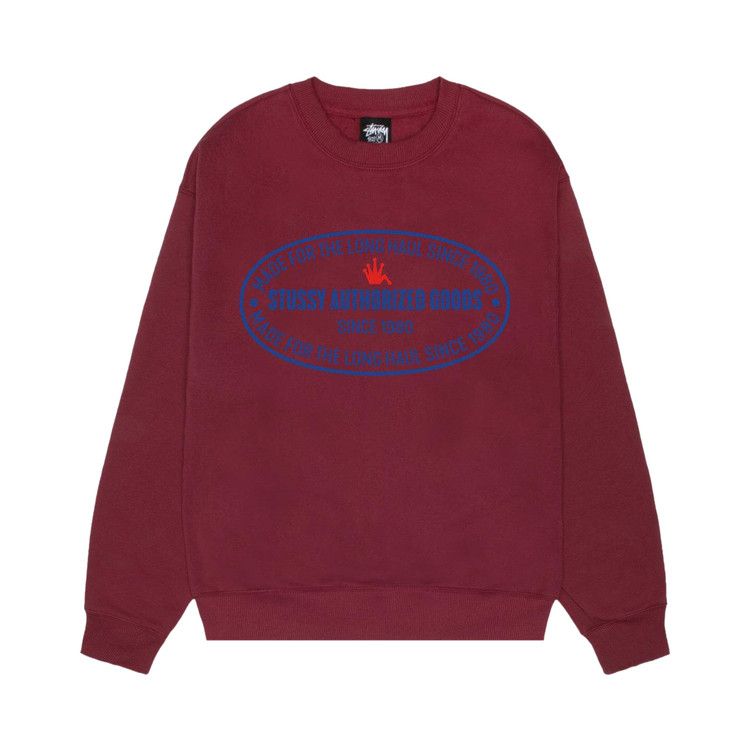 Stussy Authorized Crew 'Wine'