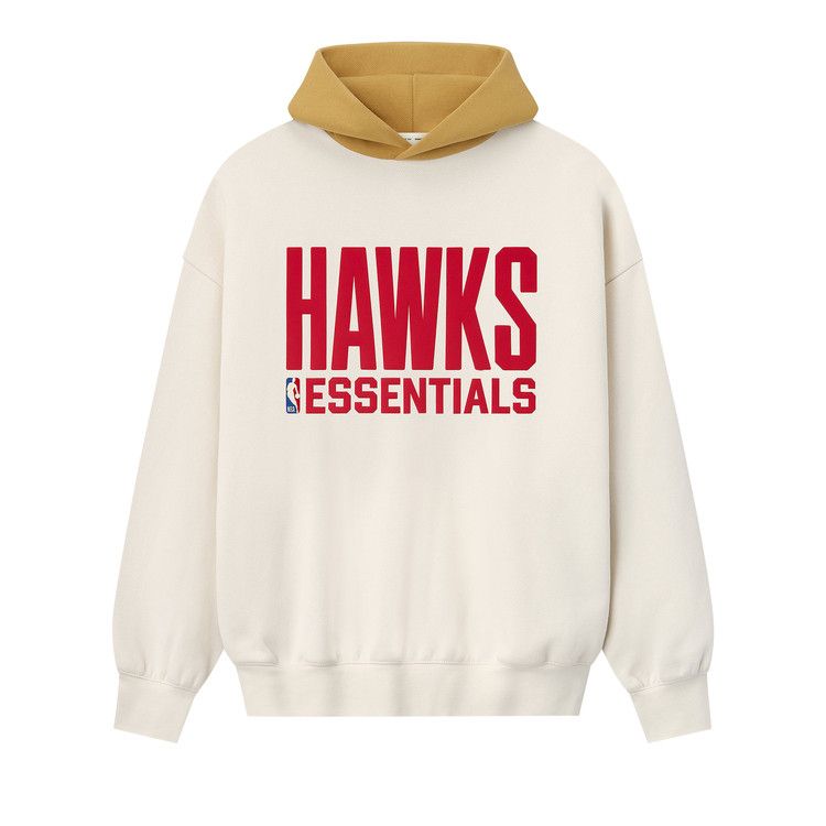 Fear of God Essentials Hawks Hoodie 'Cream/Caramel Yellow'